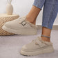 Zephyr | Hausschuhe - Damen Hausschuhe mit Sherpa-Futter und Riemendetail