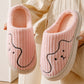 Zephyr | Pantoffeln - Damen Hausschuhe mit süßem Tiermotiv und weichem Futter