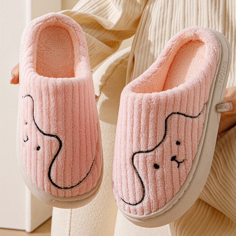Zephyr | Pantoffeln - Damen Hausschuhe mit süßem Tiermotiv und weichem Futter