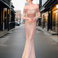 Zephyr - Elegantes Abendkleid mit schulterfreien Trägern