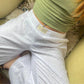 Zephyr | Elegante Hose mit weitem Bein und Spitzenstickerei