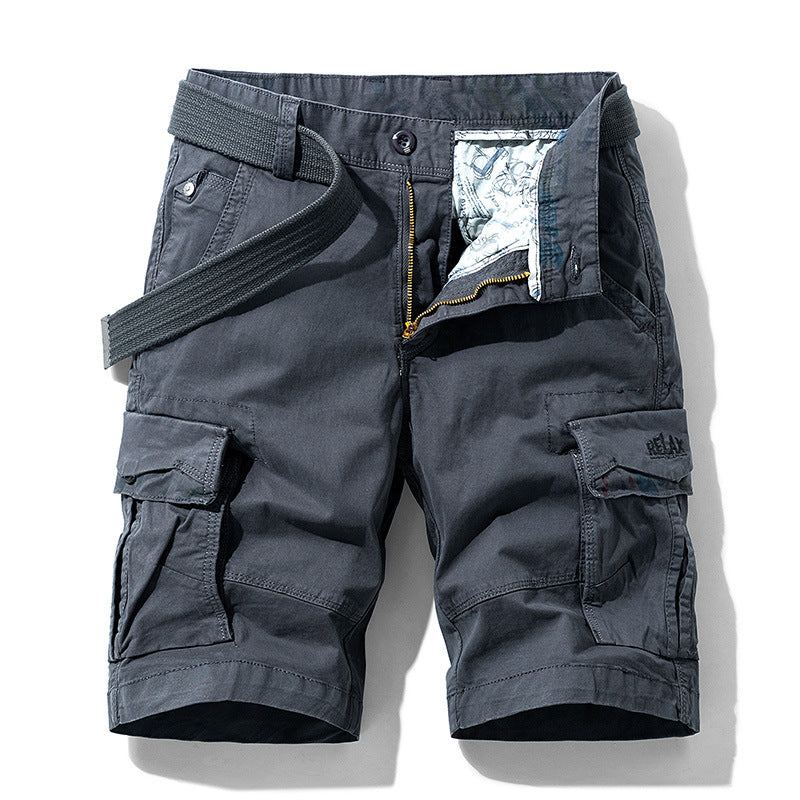 Zephyr | Cargo Shorts mit Seitentaschen aus Baumwolle