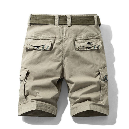 Zephyr | Cargo Shorts mit Seitentaschen aus Baumwolle