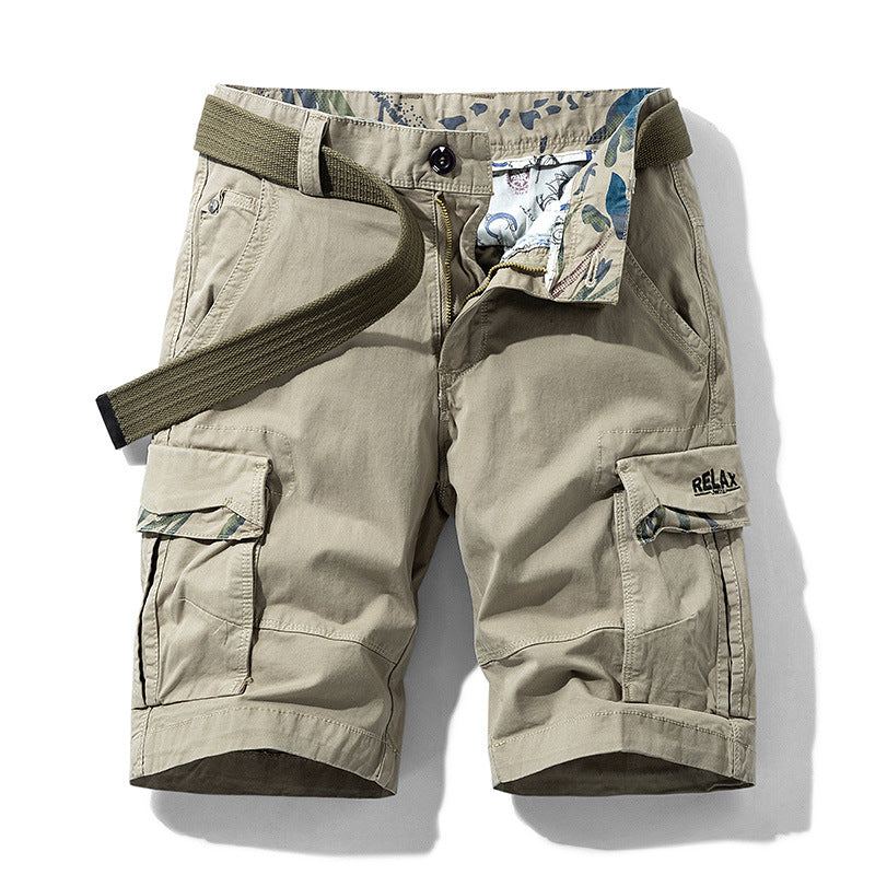 Zephyr | Cargo Shorts mit Seitentaschen aus Baumwolle