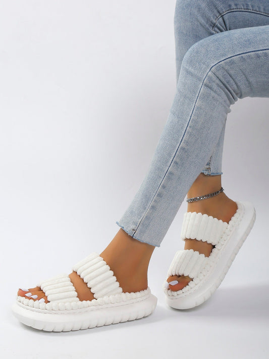 Zephyr | fuzzy Slipper Damen – bequeme Einstiegshauspantoffeln