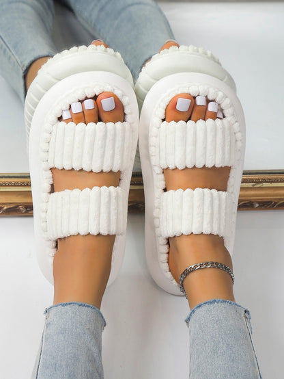 Zephyr | fuzzy Slipper Damen – bequeme Einstiegshauspantoffeln