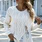 Zephyr Hohles Strick Sweatshirt