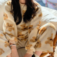 Zephyr | Pyjama-Anzug mit Bärenmuster Für Frauen