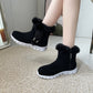 Zephyr | warme Damen Stiefeletten mit weichem Futter, verstellbarem Riemen und rutschfester Sohle