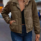 Zephyr | Fluffy Veloursjacke Mantel