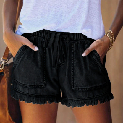 Zephyr| Lexi® | High-Waisted Denim Shorts