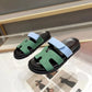 Zephyr| Verta - Bequeme Summersandalen im römischen Stil mit H-Form und Klettverschluss