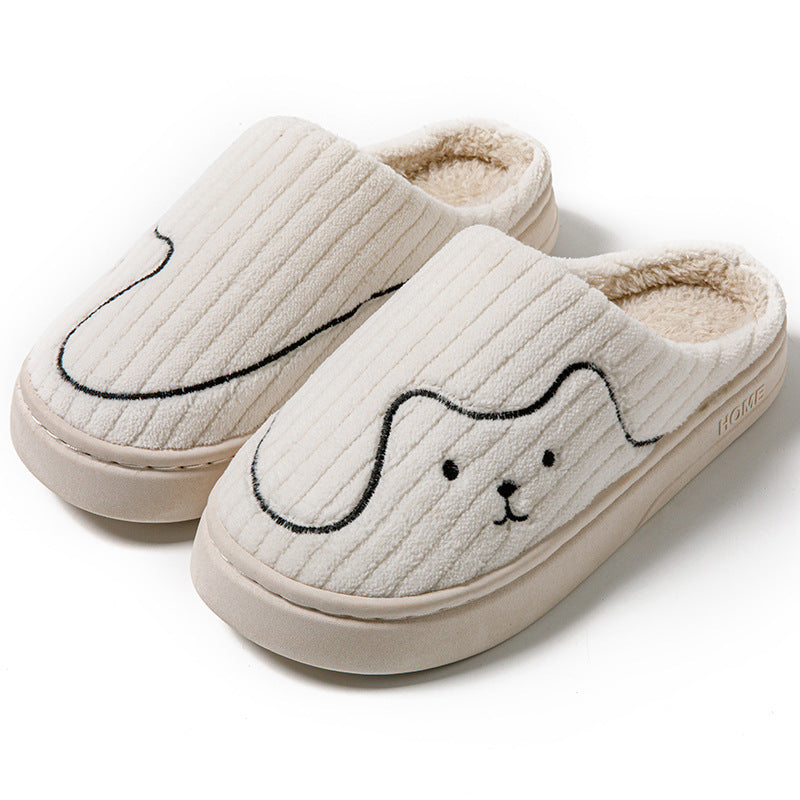 Zephyr | Pantoffeln - Damen Hausschuhe mit süßem Tiermotiv und weichem Futter