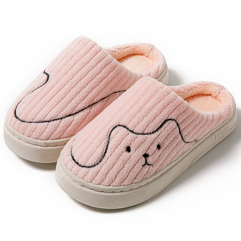 Zephyr | Pantoffeln - Damen Hausschuhe mit süßem Tiermotiv und weichem Futter