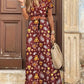 Zephyr| Blumiges Maxikleid für Frauen