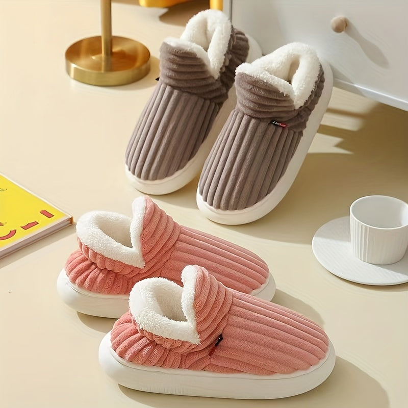 Zephyr | Hausschuhe aus Plüsch mit Schlupfdesign Für Frauen