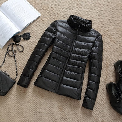 Zephyr - Leichte Daunenjacke mit Reißverschluss und Taschen