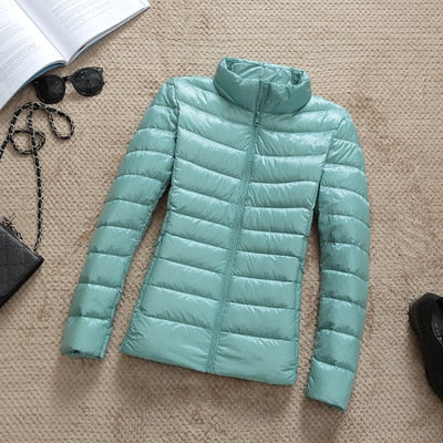 Zephyr - Leichte Daunenjacke mit Reißverschluss und Taschen