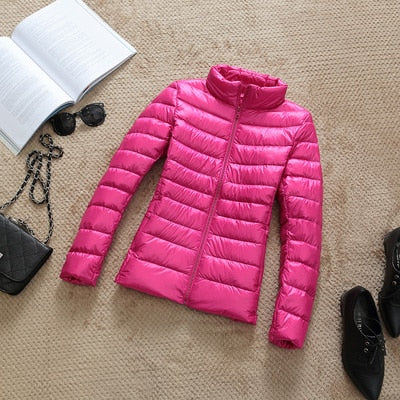 Zephyr - Leichte Daunenjacke mit Reißverschluss und Taschen