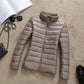 Zephyr - Leichte Daunenjacke mit Reißverschluss und Taschen