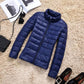 Zephyr - Leichte Daunenjacke mit Reißverschluss und Taschen