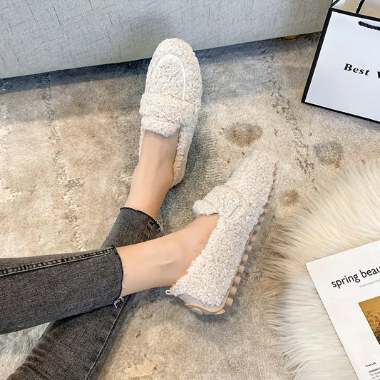 Zephyr | Pantoffeln Damen – bequeme und warme Plüschslippers für zu Hause