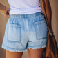 Zephyr| Lexi® | High-Waisted Denim Shorts