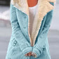 Zephyr | und warme stilvolle Damenjacke mit luxuriösem Sherpa-Futter – bequeme lässige Winterjacke