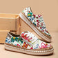 Zephyr | Orthopädische Turnschuhe mit Blumendruck und Schnürsenkeln