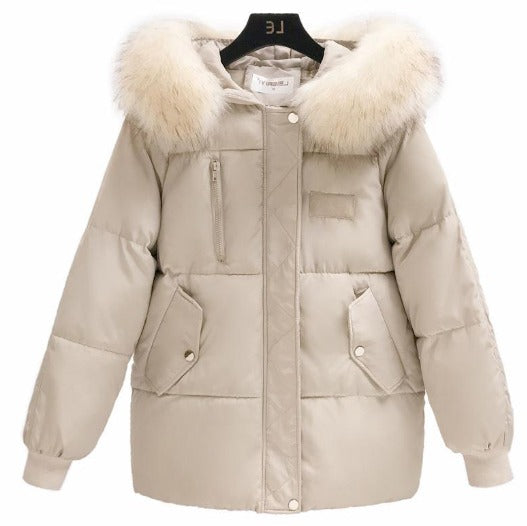 Zephyr | Damen Winterjacke Mit Kunstfellkapuze