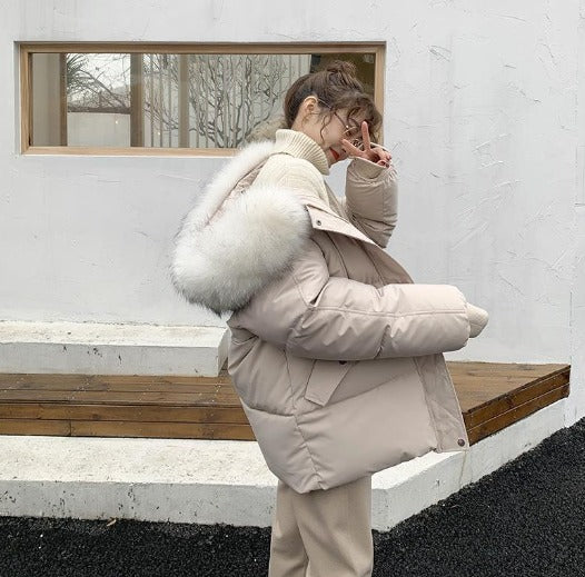 Zephyr | Damen Winterjacke Mit Kunstfellkapuze