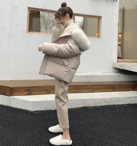 Zephyr | Damen Winterjacke Mit Kunstfellkapuze