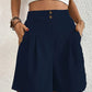 Zephyr | Hochtaillierte Leinenshorts für Damen