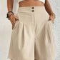 Zephyr | Hochtaillierte Leinenshorts für Damen