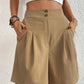 Zephyr | Hochtaillierte Leinenshorts für Damen