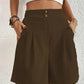 Zephyr | Hochtaillierte Leinenshorts für Damen