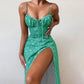 Zephyr | Sexy Split Langes Kleid