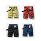 Zephyr | Shorts mit Blumenmuster und Seitentaschen