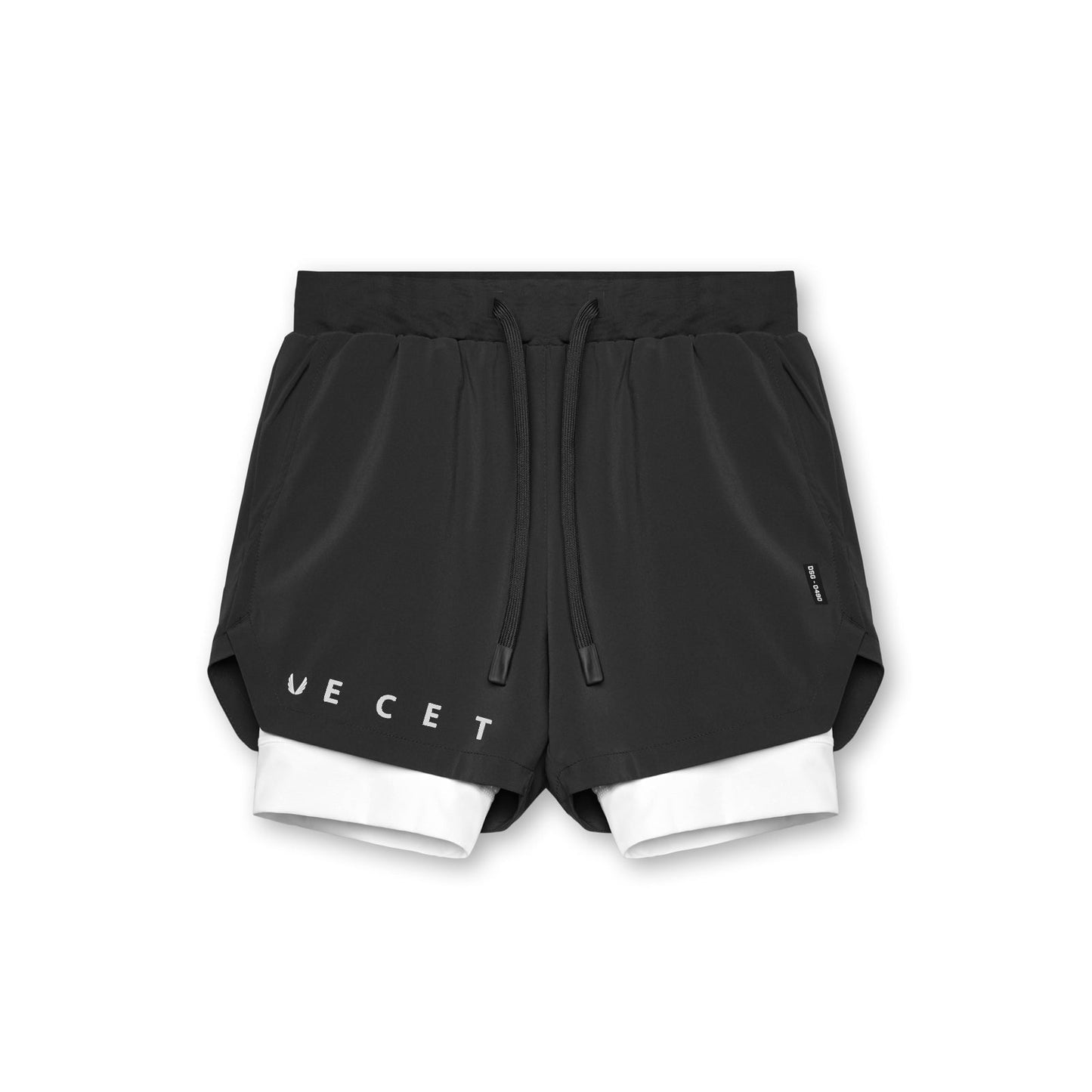 Zephyr | Doppellagige Shorts mit Tasche