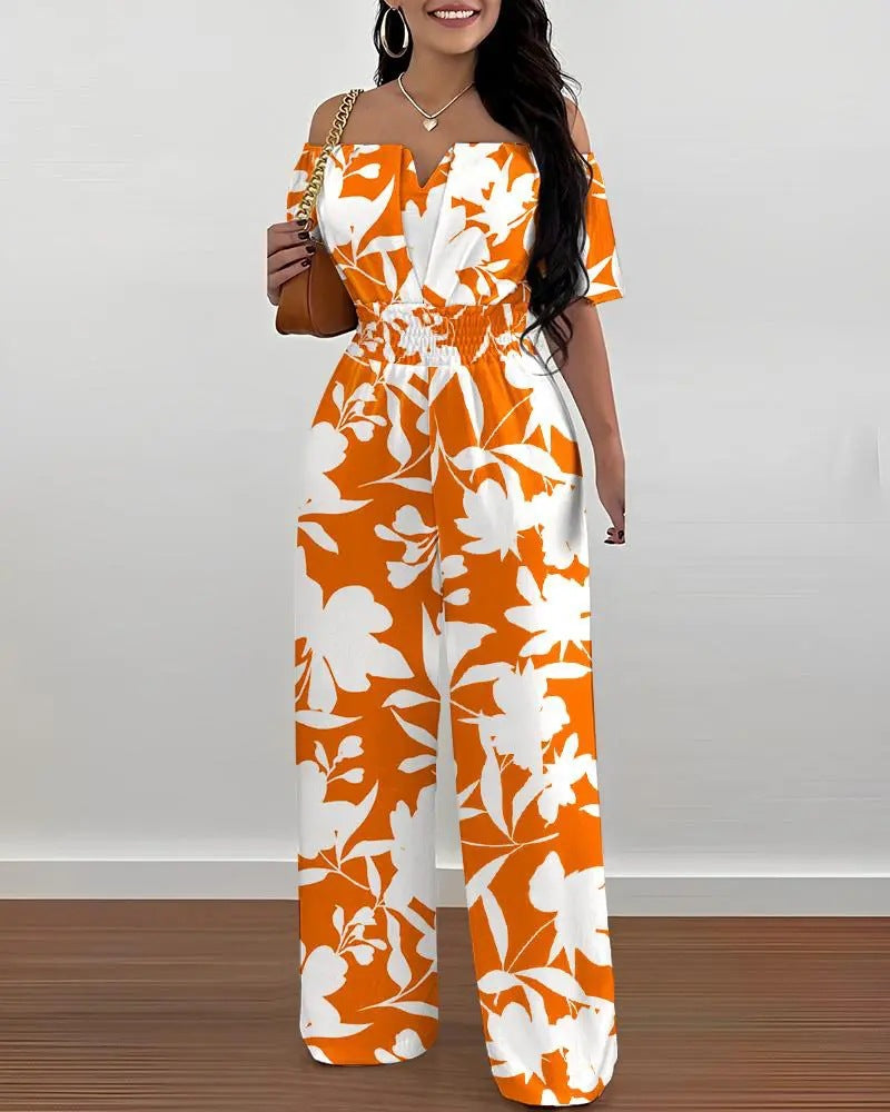 Zephyr | Schulterfreie Jumpsuit