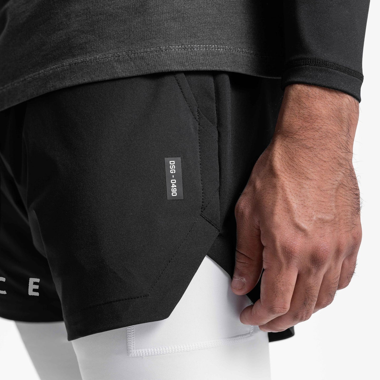 Zephyr | Doppellagige Shorts mit Tasche