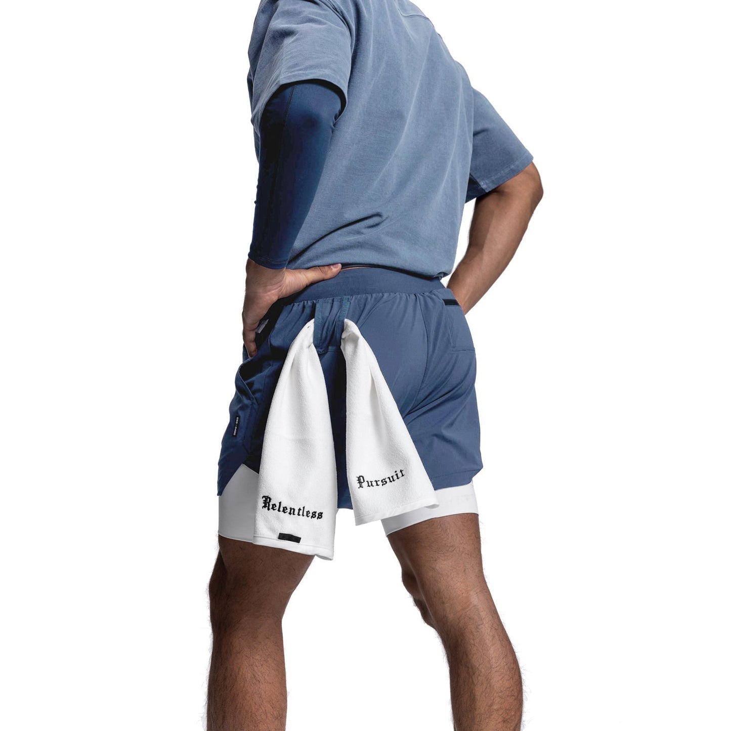 Zephyr | Doppellagige Shorts mit Tasche