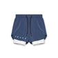 Zephyr | Doppellagige Shorts mit Tasche