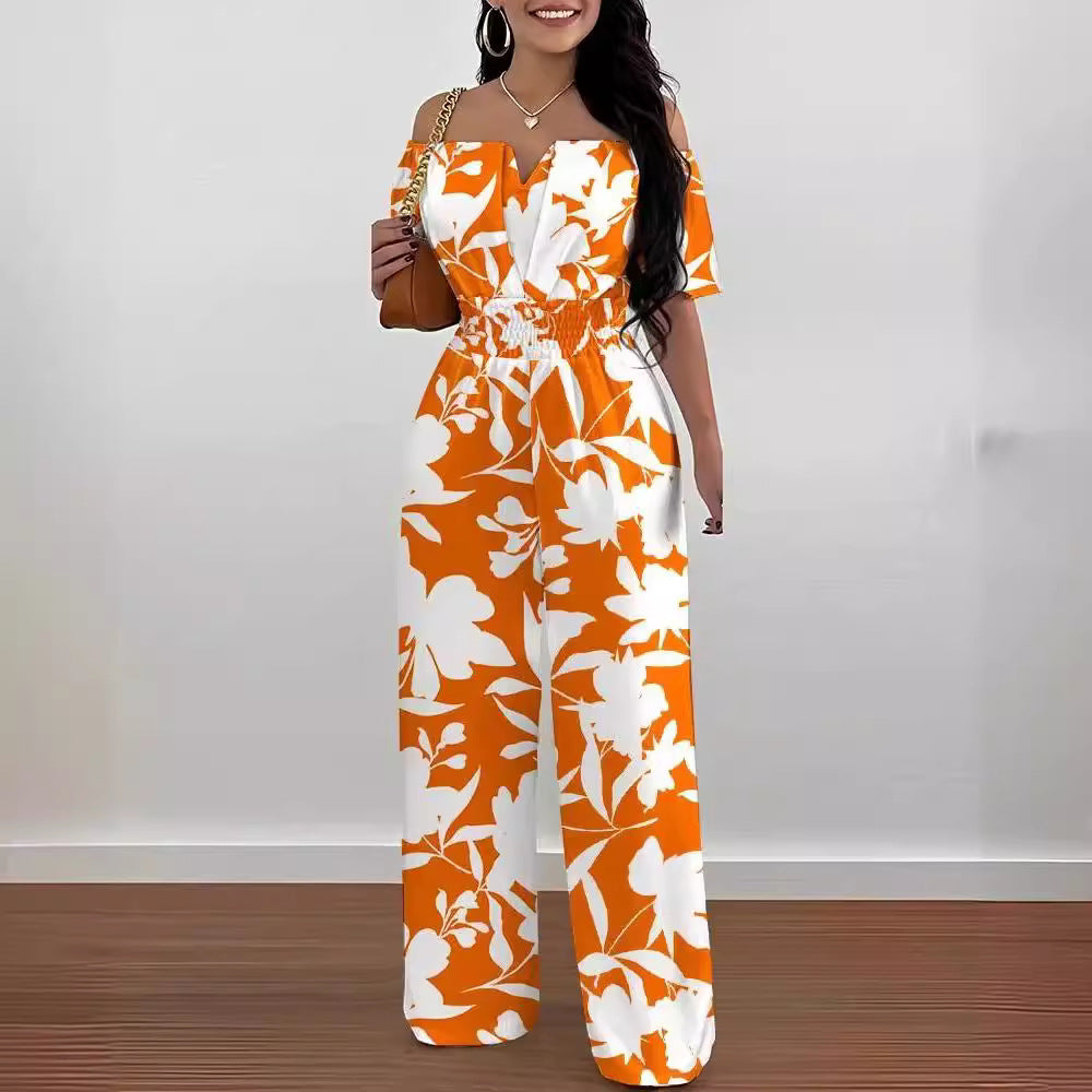Zephyr | Schulterfreie Jumpsuit