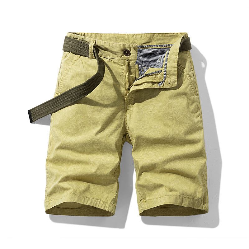 Zephyr | Shorts mit Blumenmuster und Seitentaschen