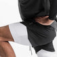 Zephyr | Doppellagige Shorts mit Tasche