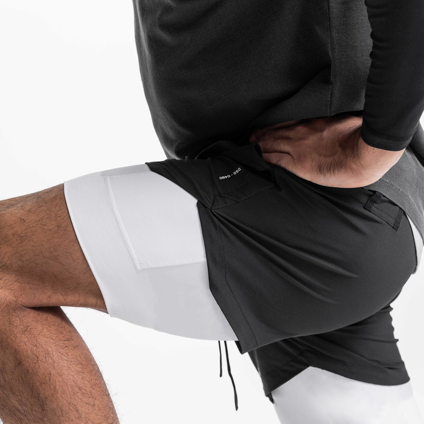 Zephyr | Doppellagige Shorts mit Tasche