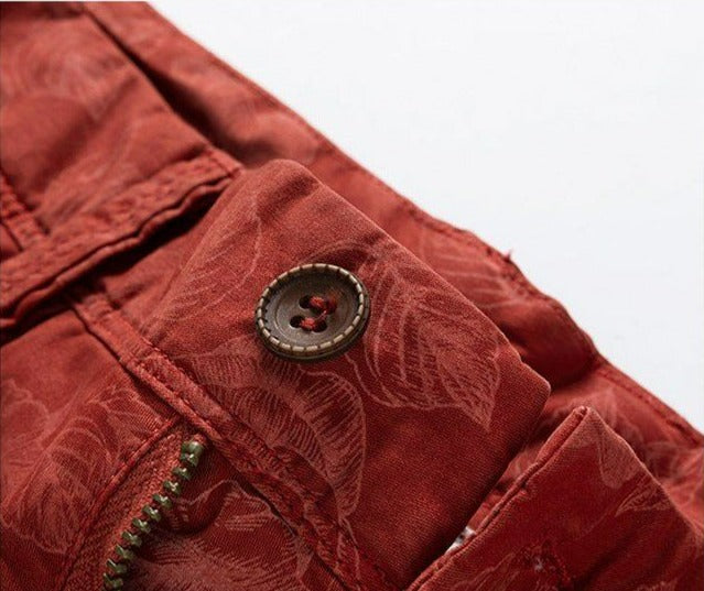 Zephyr | Shorts mit Blumenmuster und Seitentaschen