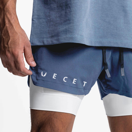 Zephyr | Doppellagige Shorts mit Tasche