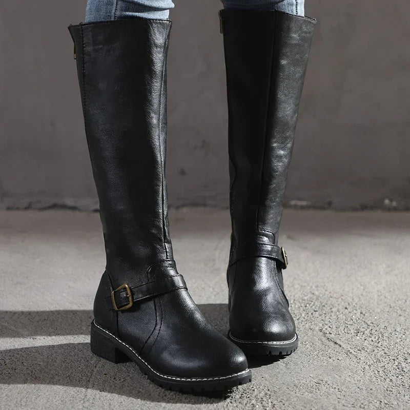 Zephyr | Elegante Lederstiefel – Trendige Damenstiefel für jeden Anlass